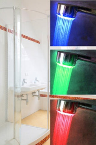 LED Duschbrause 3-farbig