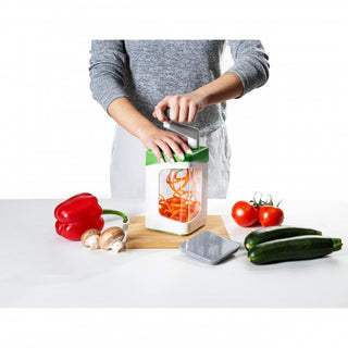 Nicer Dicer Julietti 7in1 Spiralschneider inkl. Würfel-Einsätze Set 13-tlg.