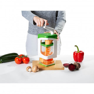 Nicer Dicer Julietti 7in1 Spiralschneider inkl. Würfel-Einsätze Set 13-tlg.