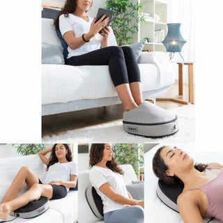 Shiatsu-Thermo-Massagegerät 2in1 für Füsse-und Körper - wärmt und massiert